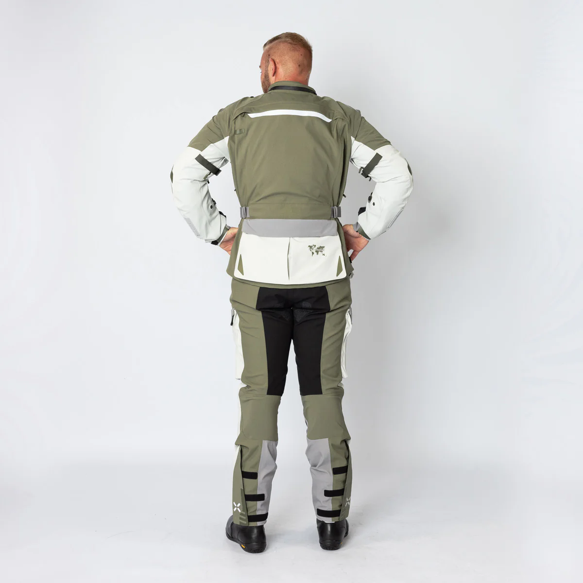 Venture-STX 1.0 Laminatjacke hellgrau-oliv – Image 5