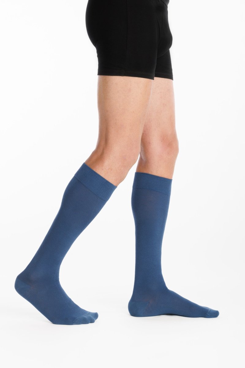 Chaussettes de contention Active Coton Bio Homme Classe 2 – Image 3