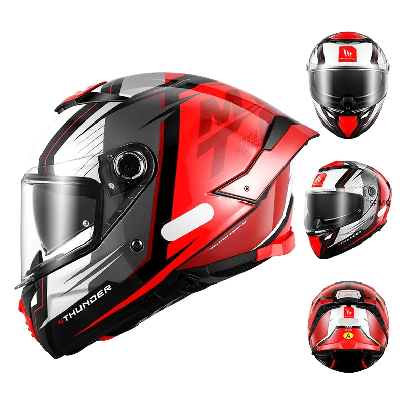Casque moto intégral aérodynamique - Thunder – Image 7