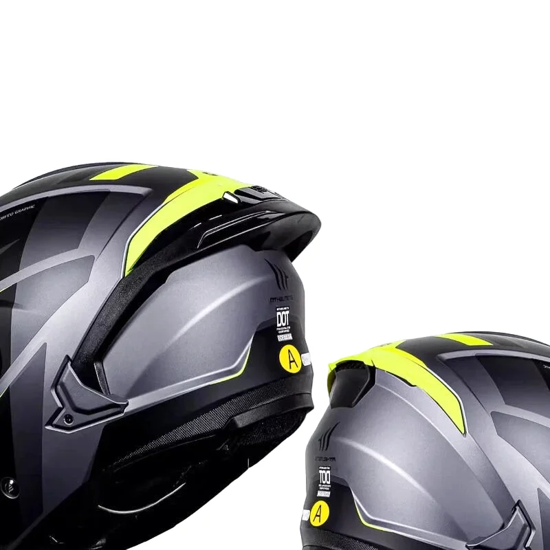 Casque moto modulable 3/4 double visière - Cosmo – Image 3